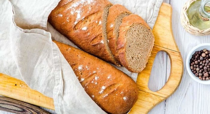 Ржаной хлеб на спелом тесте