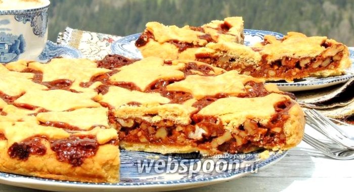 Швейцарский ореховый пирог