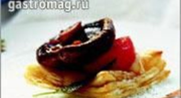 Жареные пирожки с грибами и шалфеем