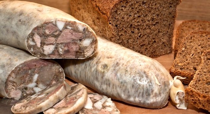 Сальтисон из свиной головы