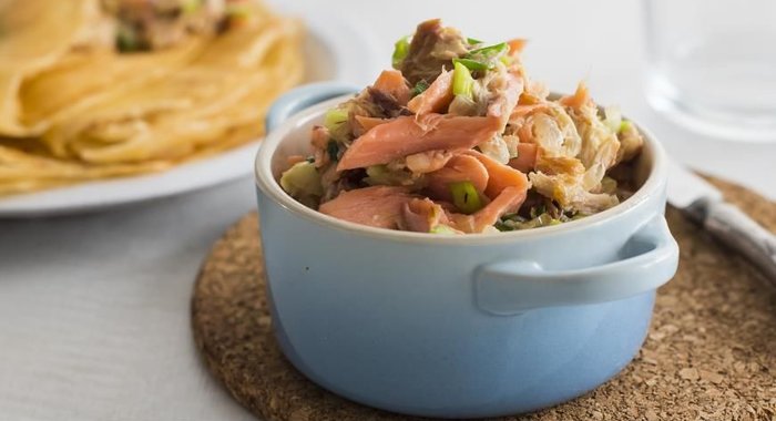 Начинка для блинчиков с рыбой