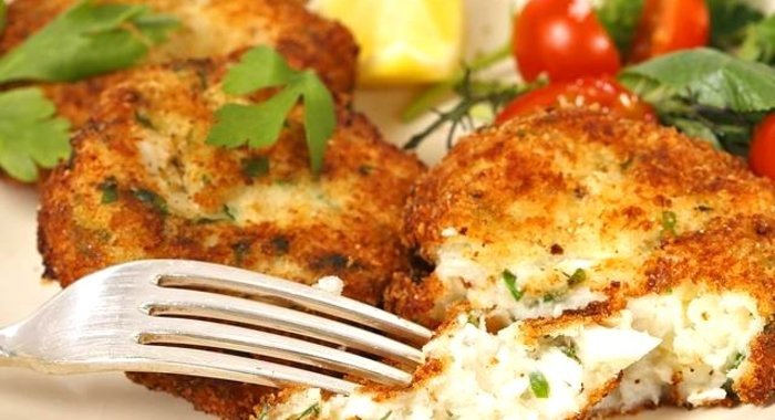 Котлеты из отварной рыбы