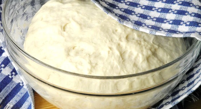 Постное тесто для пирога