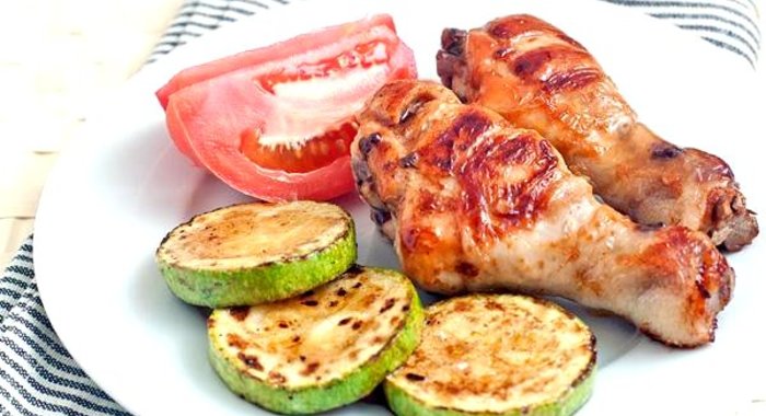 Куриные голени в имбирном маринаде