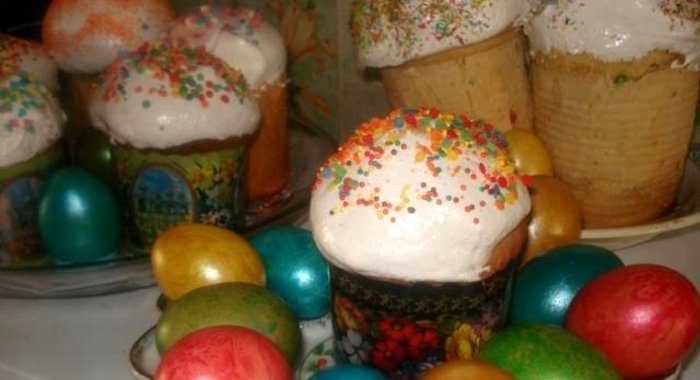 Пасхальный кулич