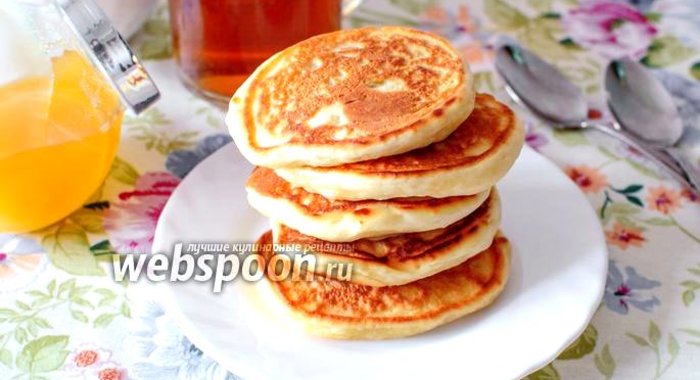 Оладьи на кефире без яиц