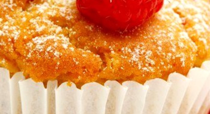 Малиново-яблочные маффины с медом