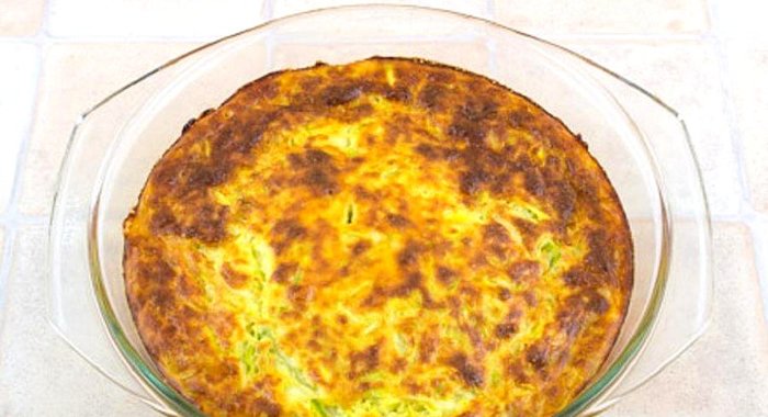 Запеканка из кабачков с сыром