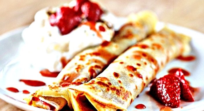 Блинчики с вареньем