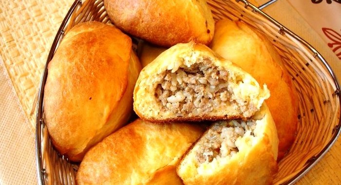 Пирожки с мясом