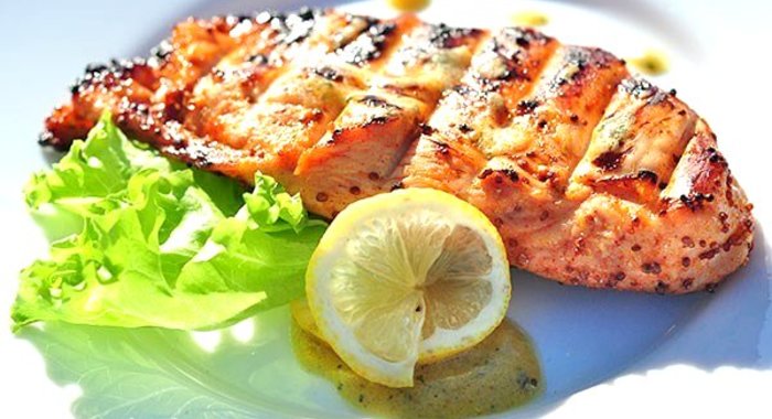 Куриное филе в лимонном маринаде с карри