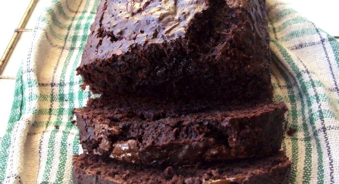 Шоколадный хлеб с цукини