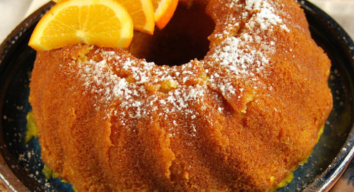 Апельсиновый кекс