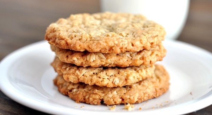 Диетические овсяные печенья