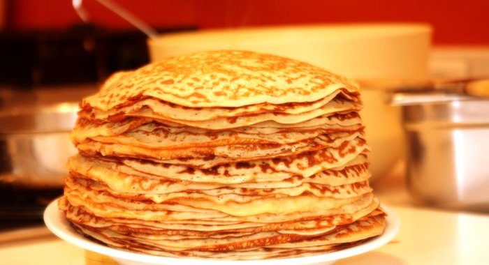 Блинчики в микроволновке