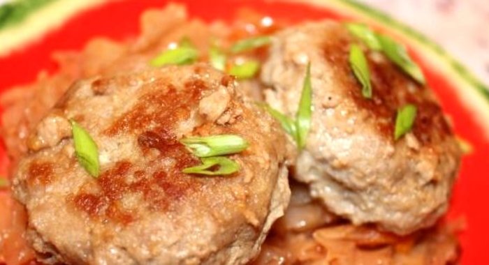 Котлеты куриные со свининой