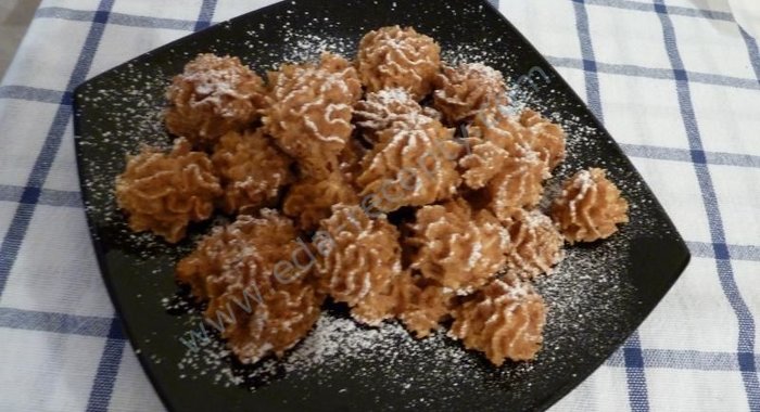 Вкусное печенье Творожно-яблочное