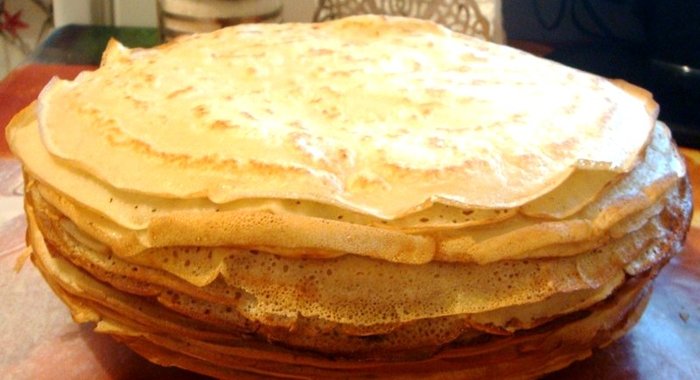 Блины на воде