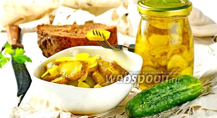 Пикули из огурцов для бутербродов