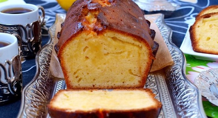 Лимонный кекс