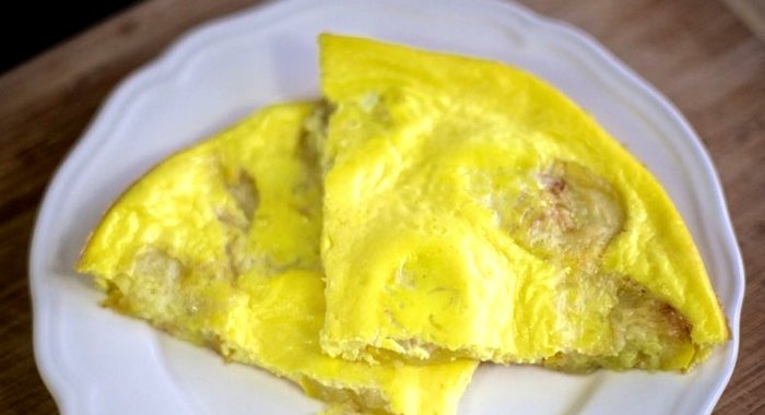 Омлет с тыквой