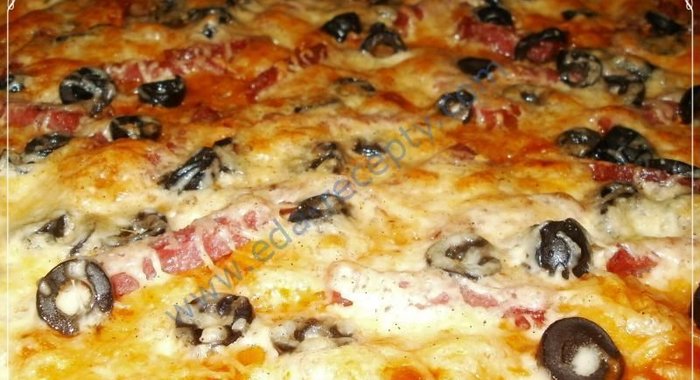 Домашняя пицца Пепперони