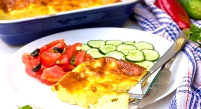 Омлет в духовке