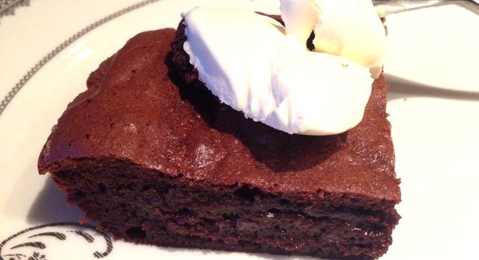 Горячий шоколадный кекс