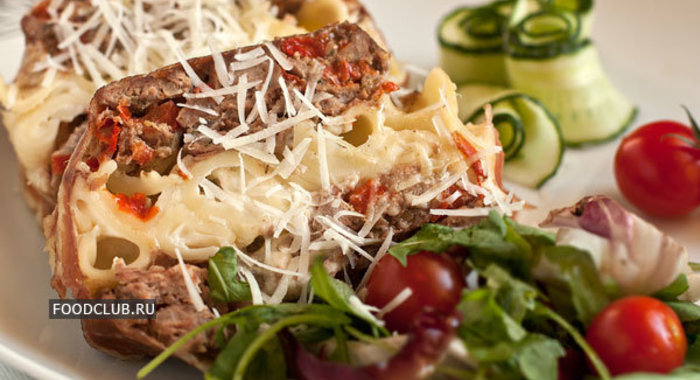 Мясная запеканка