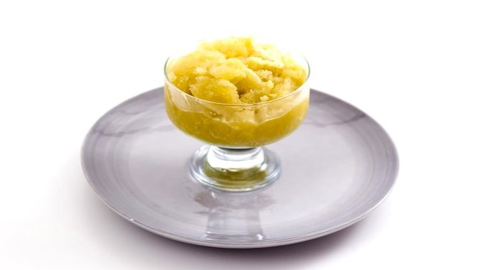 Яблочный сорбет