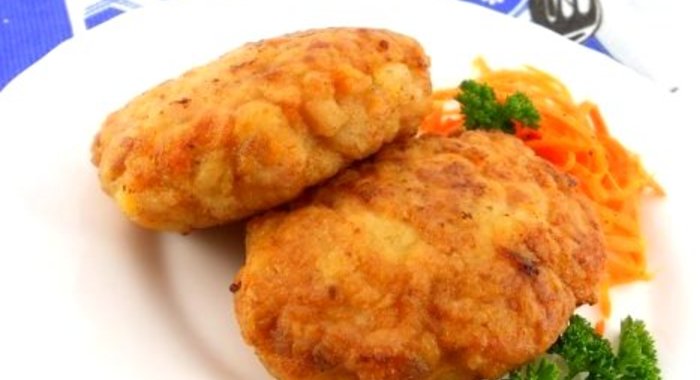 Куриные котлеты с тыквой