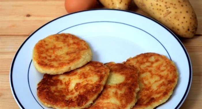 Картофельные оладьи