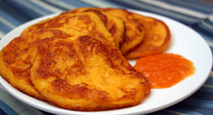 Тыквенные оладьи