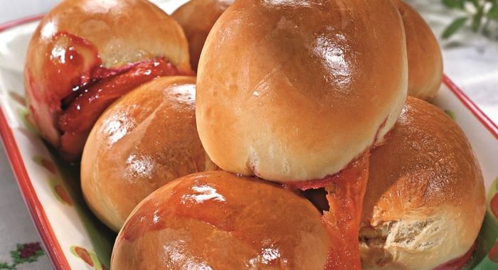 Пирожки со сливами