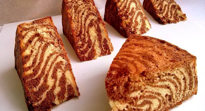 Пирог Зебра