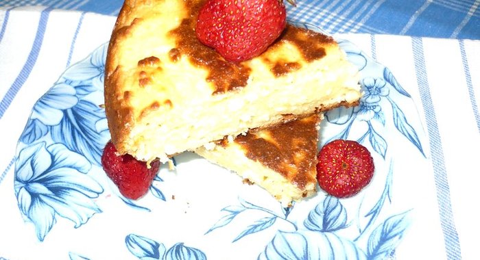 Творожная запеканка в мультиварке Панасоник