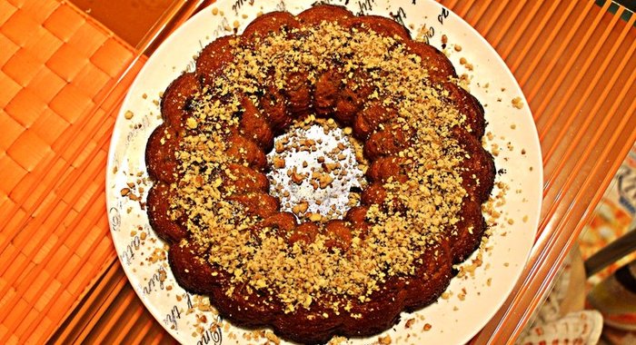 Кекс на сгущенном молоке