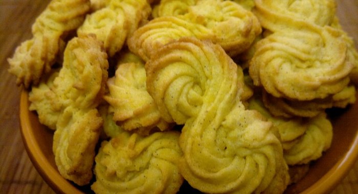 Печенье из поленты