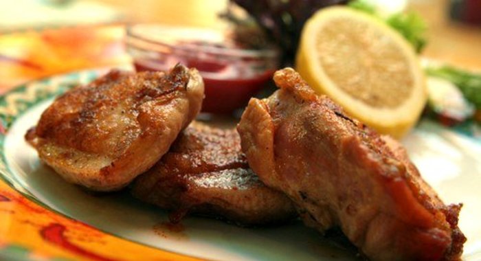 Курица, маринованная в кофейном маринаде