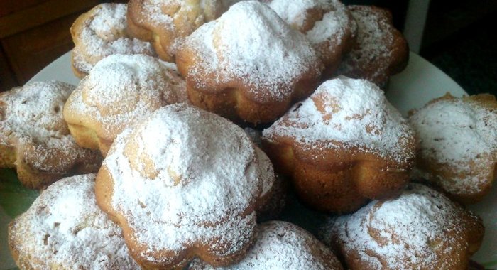 Нежные ванильные кексы