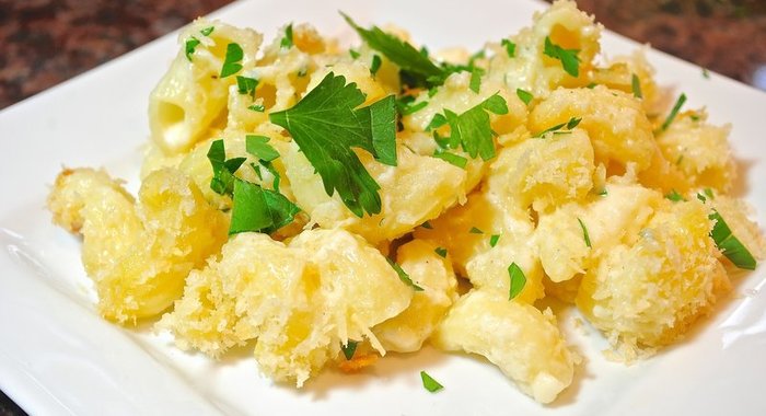 Запеканка из макарон с сыром