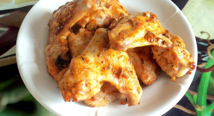 Куриные крылышки в маринаде