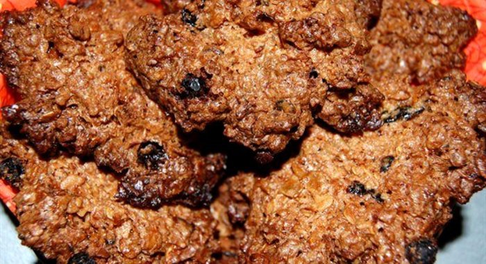 Овсяное печенье без муки