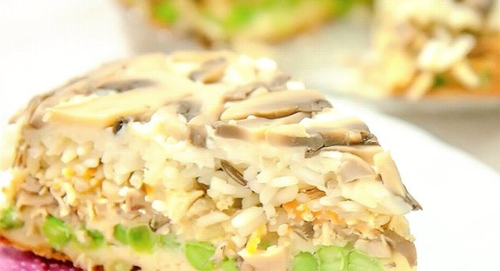 Пирог с грибами перевертыш