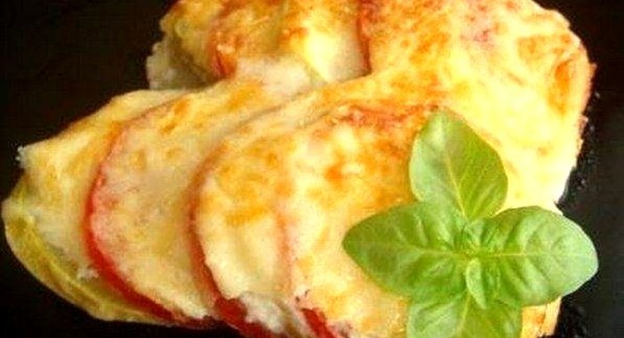 Овощная запеканка под сыром