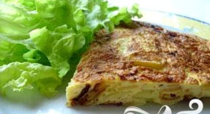 Картофельная тортилла (испанский омлет)