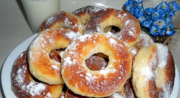 Пышки на сковороде