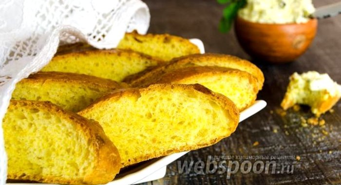 Мятно-апельсиновый хлеб с мятным маслом