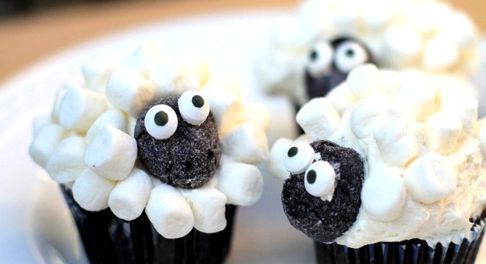 Капкейки Овечки