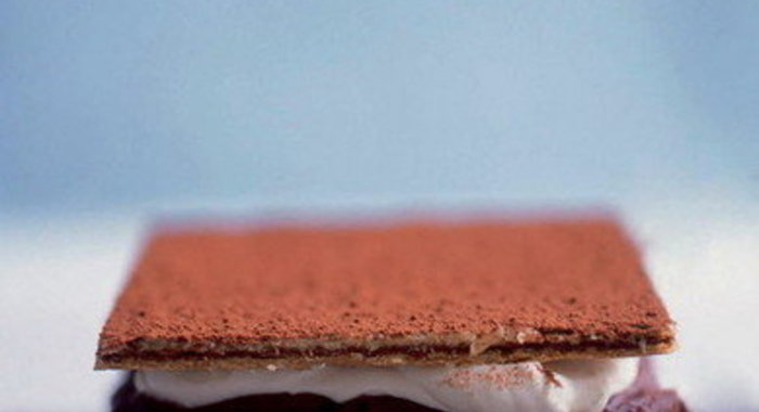 Тортини с шоколадом и арахисом